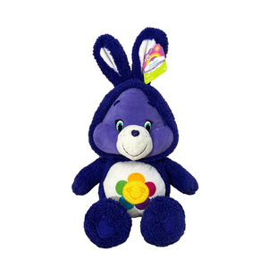 🦋2 For $50🦋Care Bears Just Play Harmony 15” Purple Plush Bunny Ears Hood